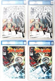 SPAWN #10 & 20 IMAGE COMICS 1993 CGC GRADED (4)