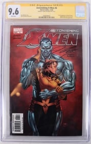SIGNED JOHN CASSADAY ASTONISHING X-MEN #6 CGC 9.6