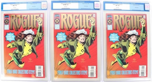 ROGUE LIMITED SERIES #1 MARVEL CGC 9.6, 9.0, & 8.5
