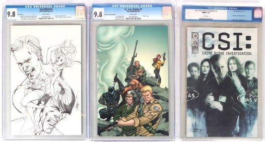 IDW PUBLISHING CGC GRADED COLLECTION (3 BOOKS)
