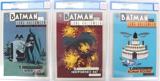 BATMAN:TLH #9, 10, & 11 CGC DC COMICS 1997