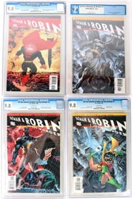 BATMAN & ROBIN THE BOY WONDER #1(2), #2 & #4 LOT