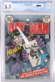 BATMAN #251 CLASSIC NEAL ADAMS JOKER COVER CGC 5.5