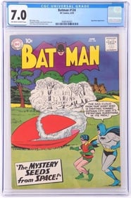 BATMAN # 124 CGC 7.0 - SIGNALMAN APPEARANCE