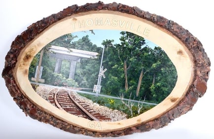 ROCHEZ-LOPEZ ORIGINAL THOMASVILLE GA 3-D PAINTING