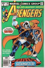 THE AVENGERS #196 (1980) 1ST APP. TASKMASTER
