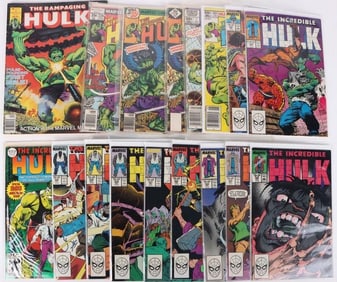BRONZE & MODERN AGE HULK COMIC LOT OF 17