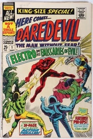 DAREDEVIL KING-SIZE SPECIAL #1 MARVEL 1967