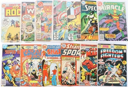 DC COLLECTION OF BRONZE AGE COMIC BOOKS - (13)