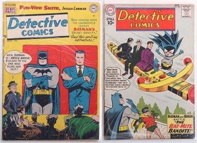 DETECTIVE COMICS #159 & #289 FEATURING BATMAN