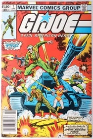 G. I. JOE: A REAL AMERICAN HERO #1 COMIC BOOK