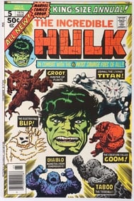 INCREDIBLE HULK ANNUAL #5 MARVEL 1976