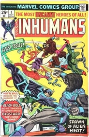 INHUMANS #1 MARVEL 1975 FIRST PREMIERE ISSUE