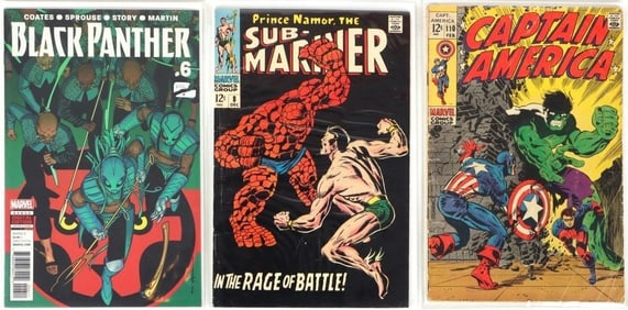 MARVEL VINTAGE & KEY HERO TRI-COMIC COLLECTION