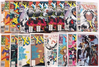 VINTAGE X-MEN COMIC SUPER COLLECTION (18 BOOKS)