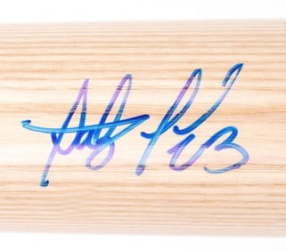 FERNANDO TATIS JR. AUTOGRAPHED BLONDE RAWLINGS BAT