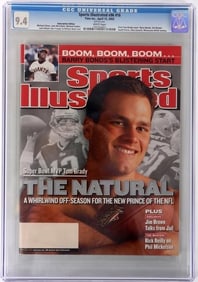 SPORTS ILLUSTRATED 2002 V96 #16 CGC 9.4 MAGAZINE