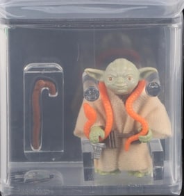 VINTAGE 1980 KENNER STAR WARS YODA AFA 75+