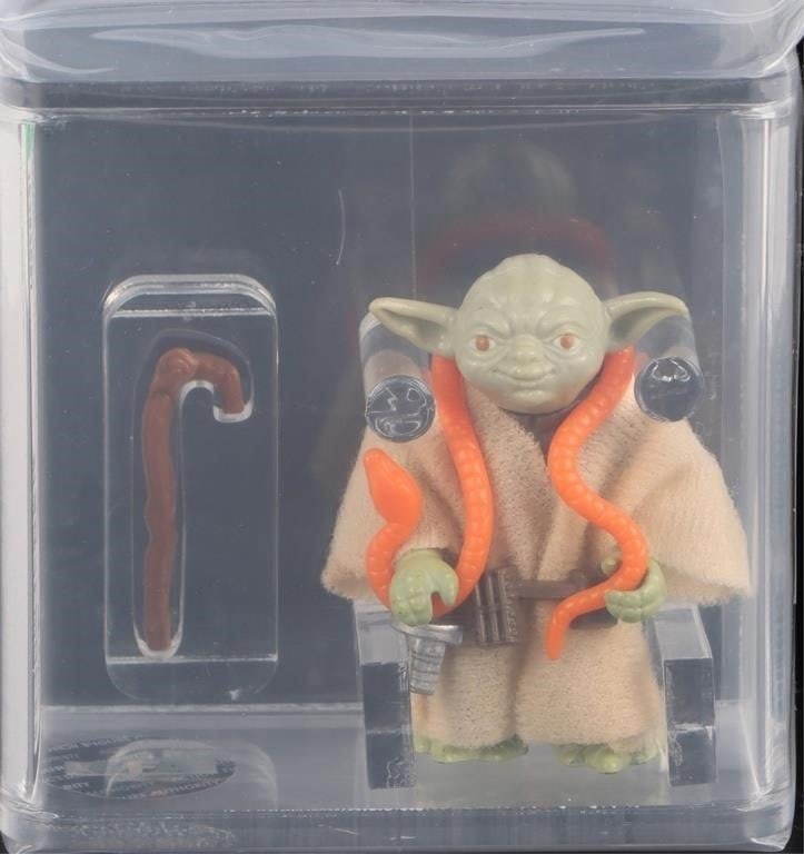 VINTAGE 1980 KENNER STAR WARS YODA AFA 75+ (1 of 3)