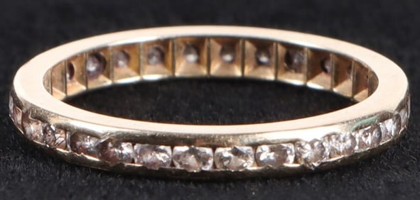 0.60CTW WHITE DIAMOND14K YELLOW GOLD LADIES RING