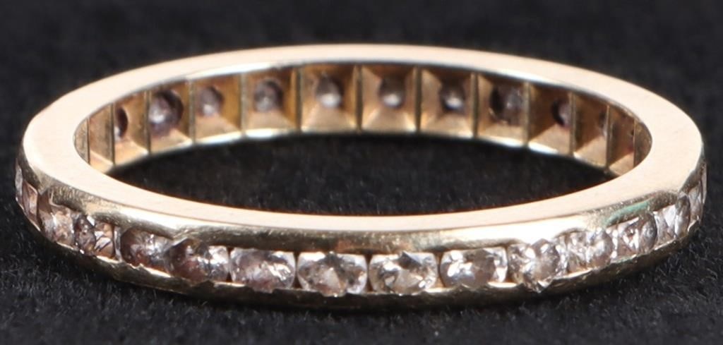 0.60CTW WHITE DIAMOND14K YELLOW GOLD LADIES RING (1 of 2)