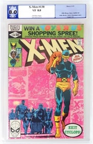 X-MEN #138 PGX GRADE 8.0 VF OFF-WHITE PAGES