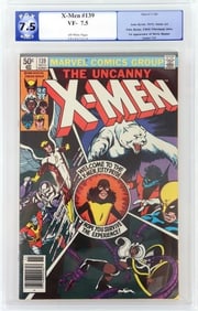 X-MEN #139 PGX 7.5 O.W. - 1ST STEVIE HUNTER