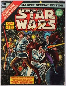 DAVE PROWES SIGNED SW MARVEL TREASURY #3 (LOT 1)