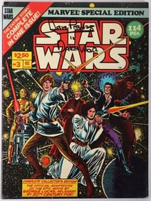DAVE PROWES SIGNED SW MARVEL TREASURY #3 (LOT 2)