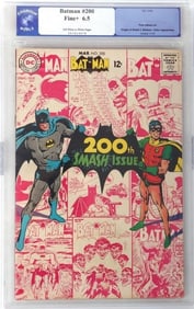 BATMAN #200 NEAL ADAMS ART CGG GRADED 6.5