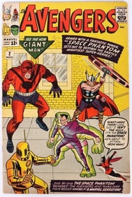 THE AVENGERS #2 SILVER AGE AVENGERS MANSION 1 APP