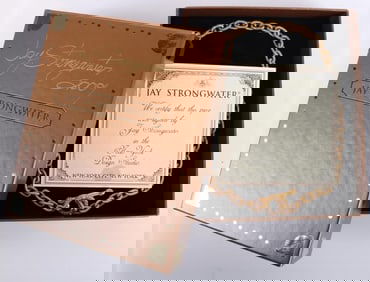 JAY STRONGWATER GOLD-TONED NECKLACE W/ BOX