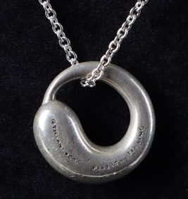 TIFFANY & CO ELSA PERETTI ETERNAL CIRCLE PENDANT