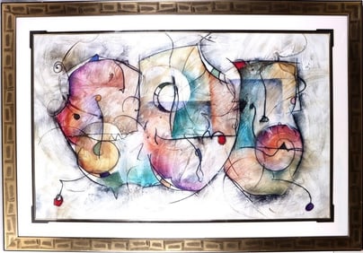 ERIC WAUGH 'BRAVO' PRINT SIGNED & FRAMED