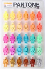 SEALED NEW MEDICOM KUBRICK PANTONE 30 PIECE SET