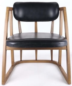 MCM EDWARD WORMLEY DUNBAR MAHOGANY ARMCHAIR