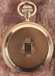 18K TIFFANY & CO POCKET WATCH YELLOW GOLD ANTIQUE