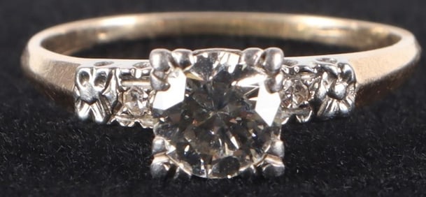 VS1 K-M COLOR DIAMOND 14K-18K LADIES RING