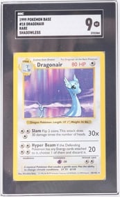 SHADOWLESS DRAGONAIR SGC 9 1999 BASE SET RARE