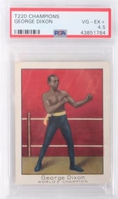 T220 CHAMPIONS GEORGE DIXON BOXING PSA 4.5