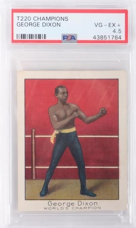 T220 CHAMPIONS GEORGE DIXON BOXING PSA 4.5 (1 of 3)