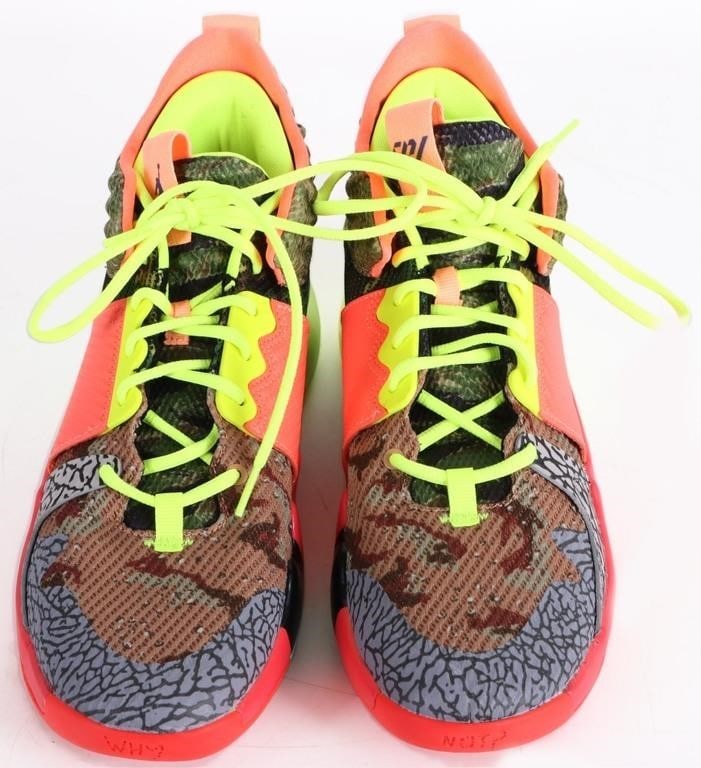 JORDAN WHY NOT ZER0.2 ALL STAR CAMO INFRARED SHOES: Jordan Why Not Zer0.2 All Star high-top sneakers in the Camo/Infrared color. SKU CI6875-300. No Box.Size: US Men's 10.5Condition: See pictures.