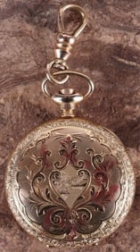 WARRANTED 14K US ASSAY POCKET WATCH CASE