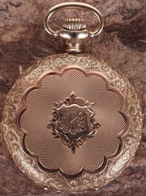 WALTHAM 14K GOLD LADIES POCKET WATCH FUNCTIONAL