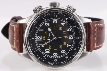 BULOVA PILOT WATCH 96A245 SAPPHIRE STEEL CASE