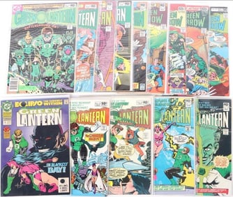 BRONZE & MODERN AGE GREEN LANTERN GREEN ARROW LOT