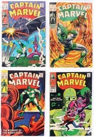 CAPTAIN MARVEL #8, #10, #11 & #12 - 1ST CYBEREX