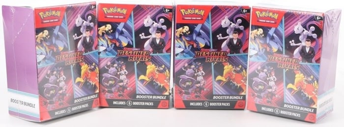 FACTORY SEALED POKEMON DESTINED RIVALS BOOSTER (4)