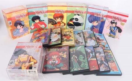 RANMA 1/2 DVD BOX SET COLLECTION - 45 DISCS TOTAL