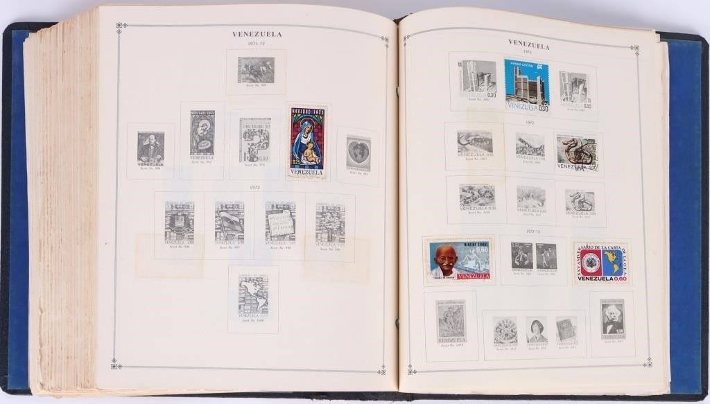 INTERNATIONAL WORLD POSTAGE STAMPS 1971-1973 PT 8 (1 of 6)